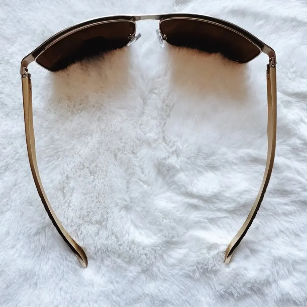 Kieran Gold Polarized UV Protection Sunglasses